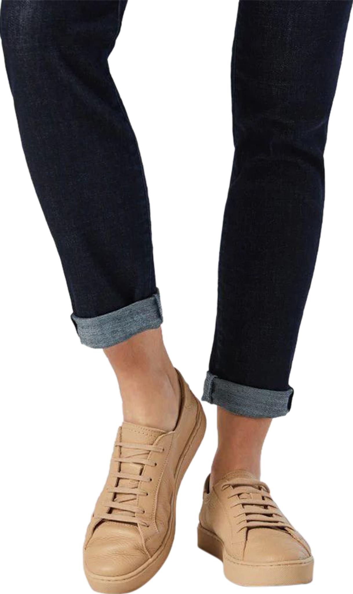 Product gallery image number 4 for product Kathleen Solid Rinse Feather Blue Denim Jeans - Women's