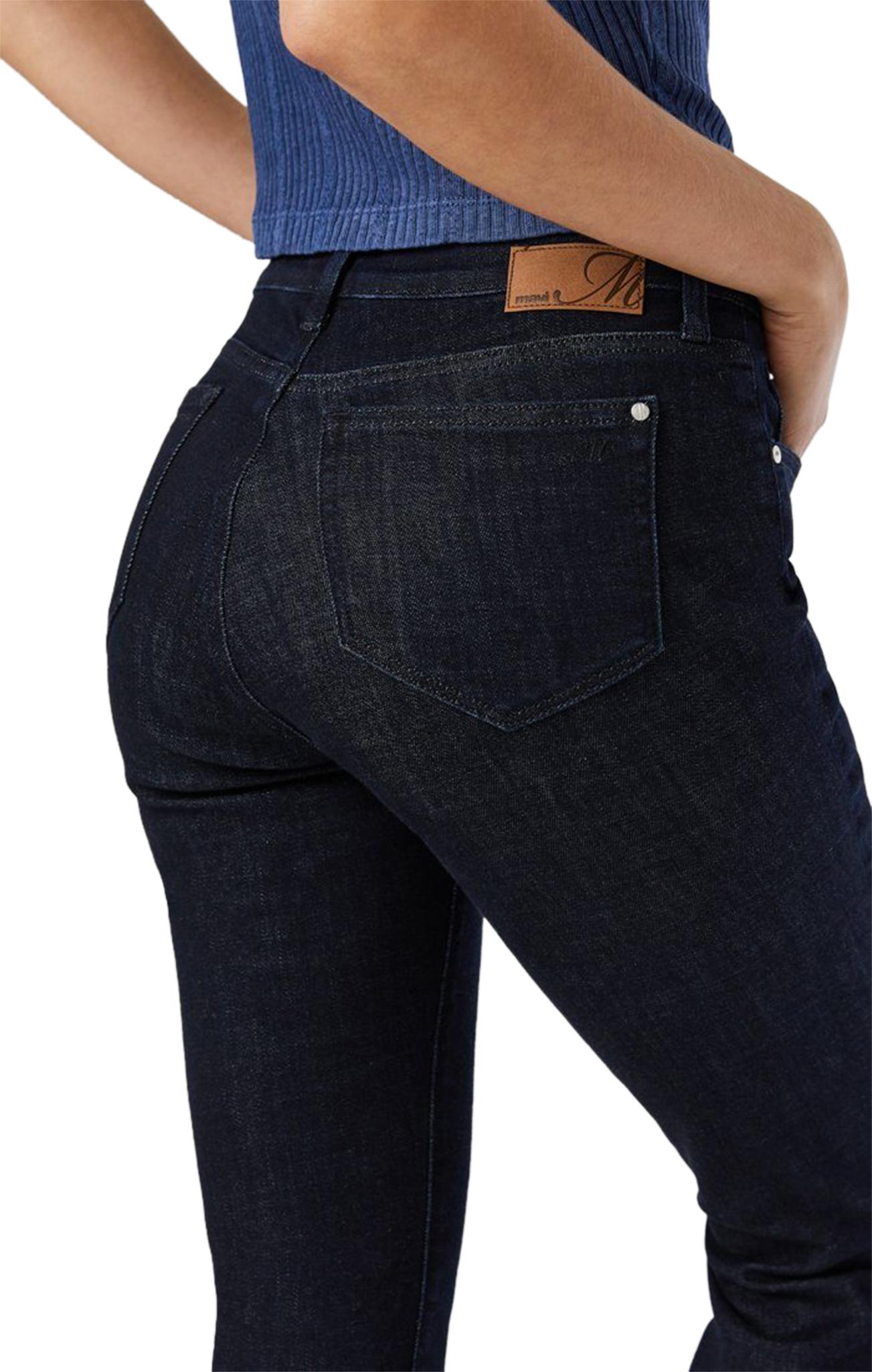 Product gallery image number 6 for product Kathleen Solid Rinse Feather Blue Denim Jeans - Women's