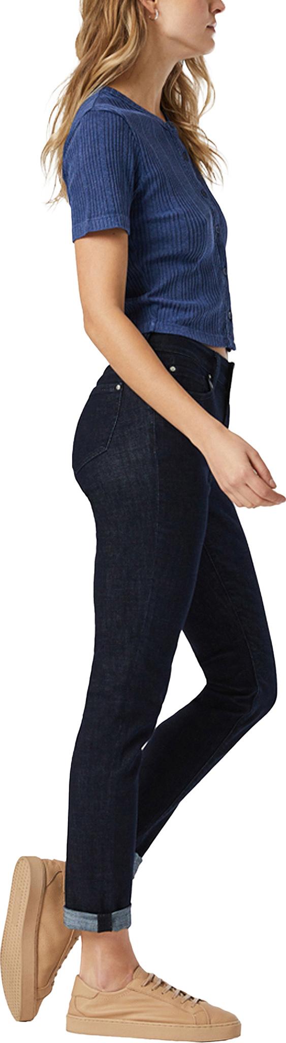 Product gallery image number 5 for product Kathleen Solid Rinse Feather Blue Denim Jeans - Women's