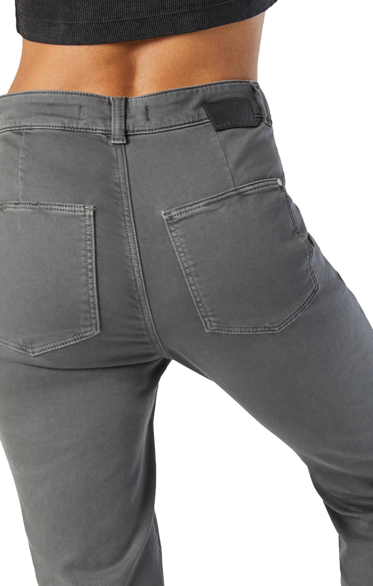 Product gallery image number 6 for product Anna Gunmetal Casual Comfort Non-Denim Pant - Women's