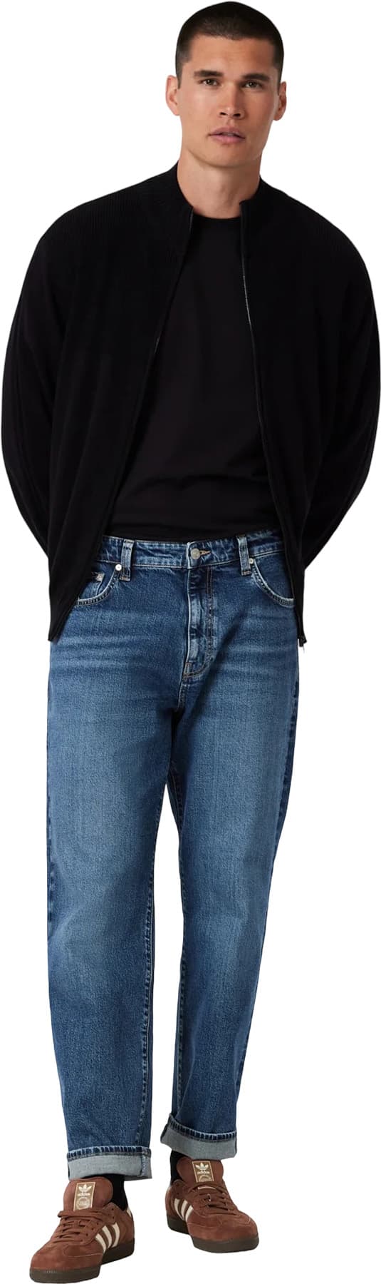 Numéro de l'image de la galerie de produits 7 pour le produit Jean décontracté à jambe droite Marcel - Homme