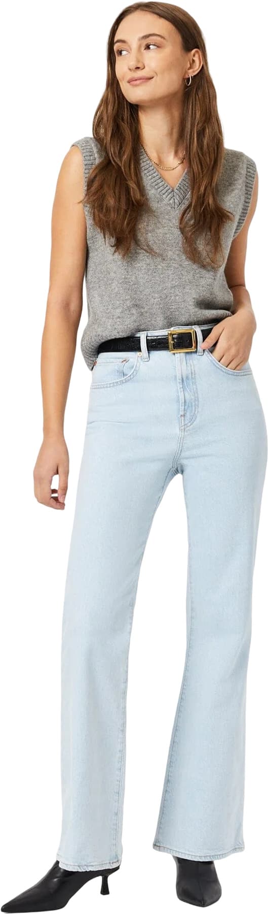 Numéro de l'image de la galerie de produits 3 pour le produit Jean évasé Los Angeles - Femme