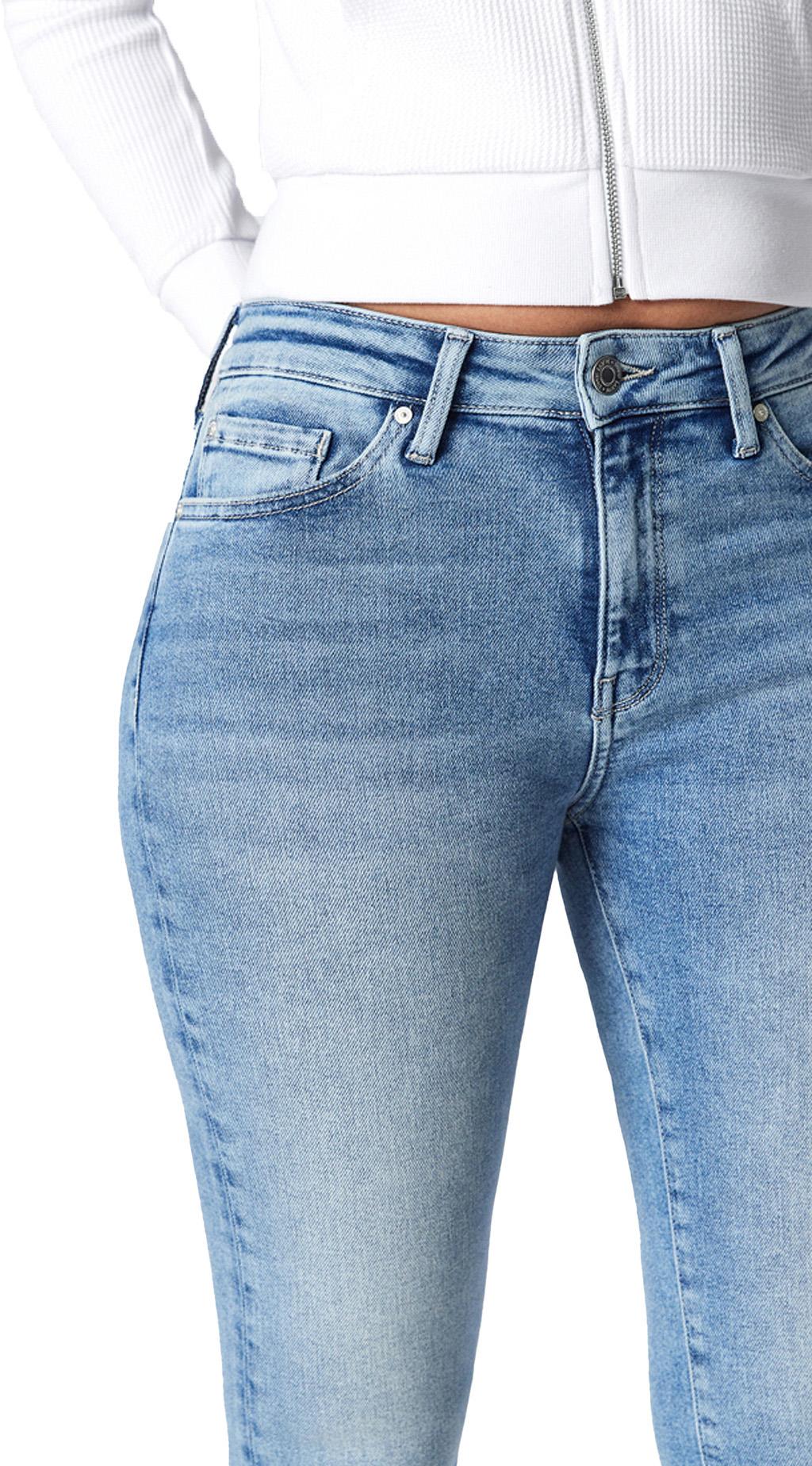Product gallery image number 3 for product Viola Lt Foggy Flex Blue Denim Jean - Women's