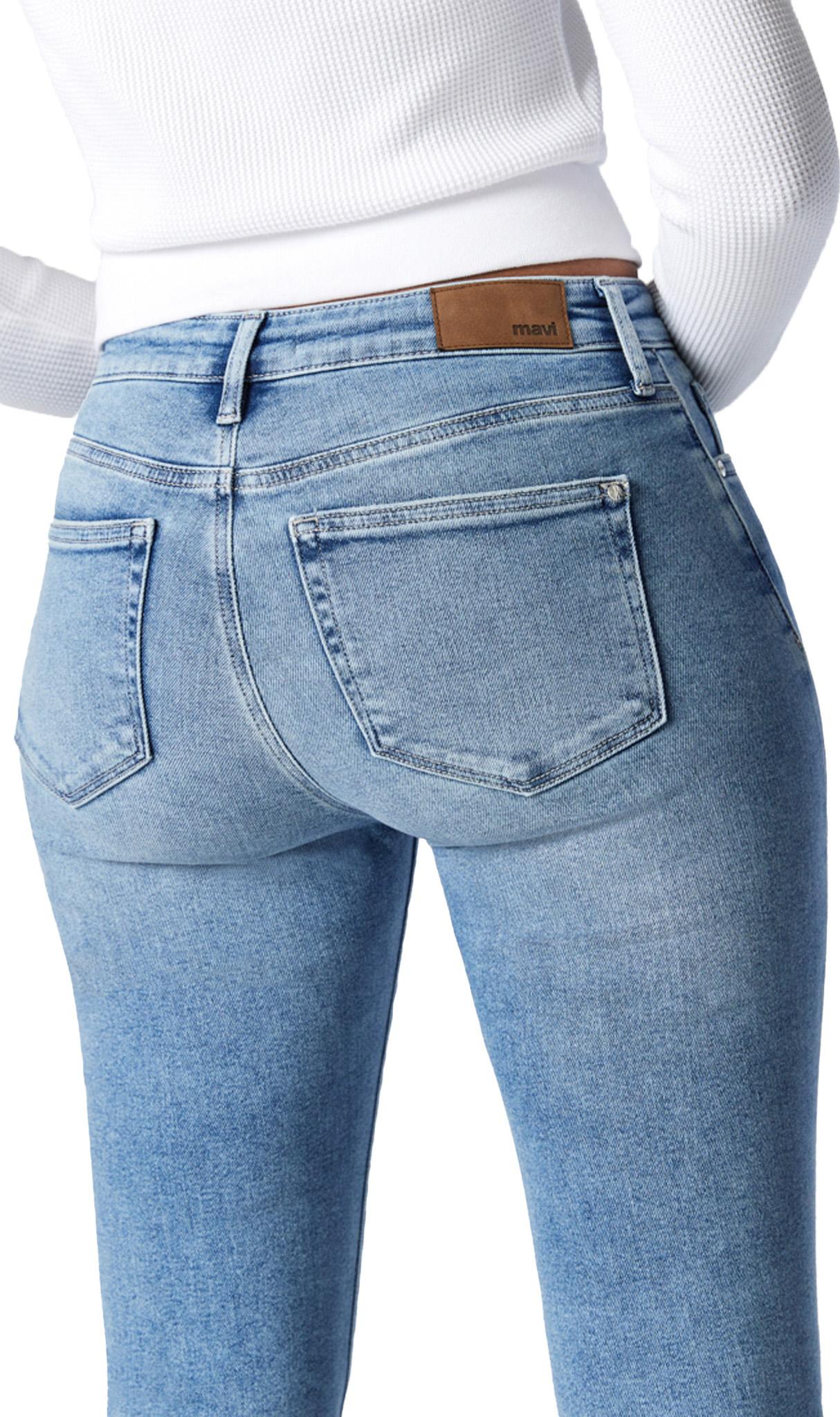 Product gallery image number 6 for product Viola Lt Foggy Flex Blue Denim Jean - Women's