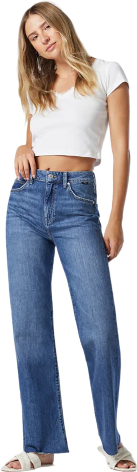 Product image for Victoria Wide Leg Jeans - Women's