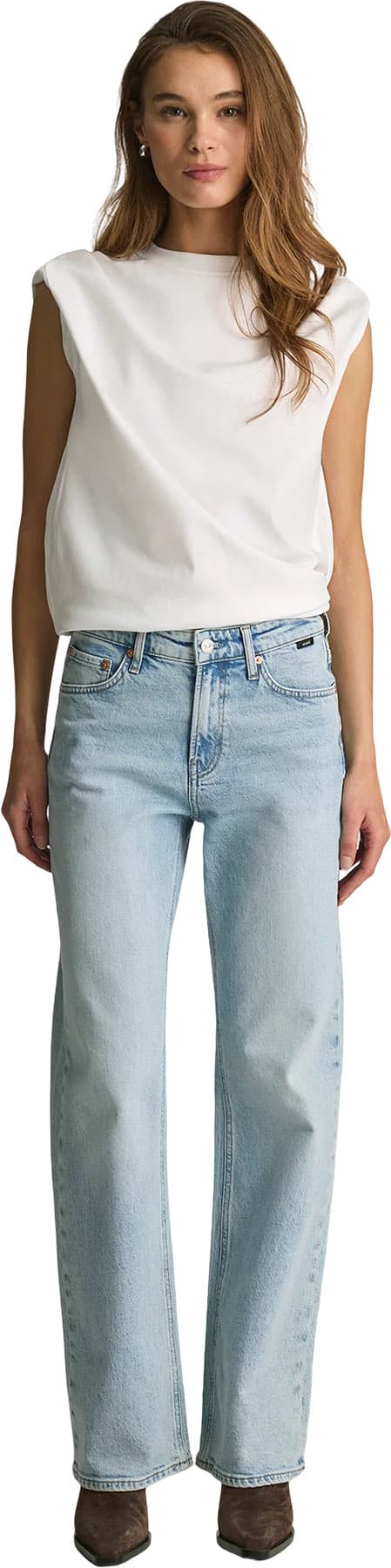 Product gallery image number 2 for product Jean à jambe droite Taylor - Femme