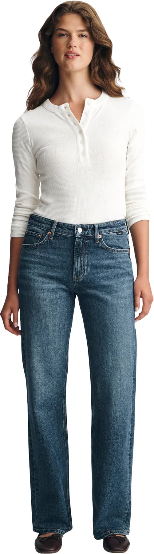Numéro de l'image de la galerie de produits 3 pour le produit Jean à jambe droite Taylor - Femme