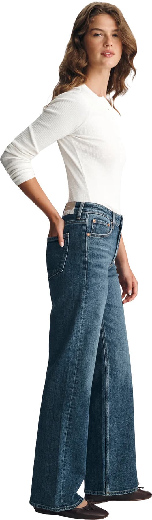 Numéro de l'image de la galerie de produits 2 pour le produit Jean à jambe droite Taylor - Femme