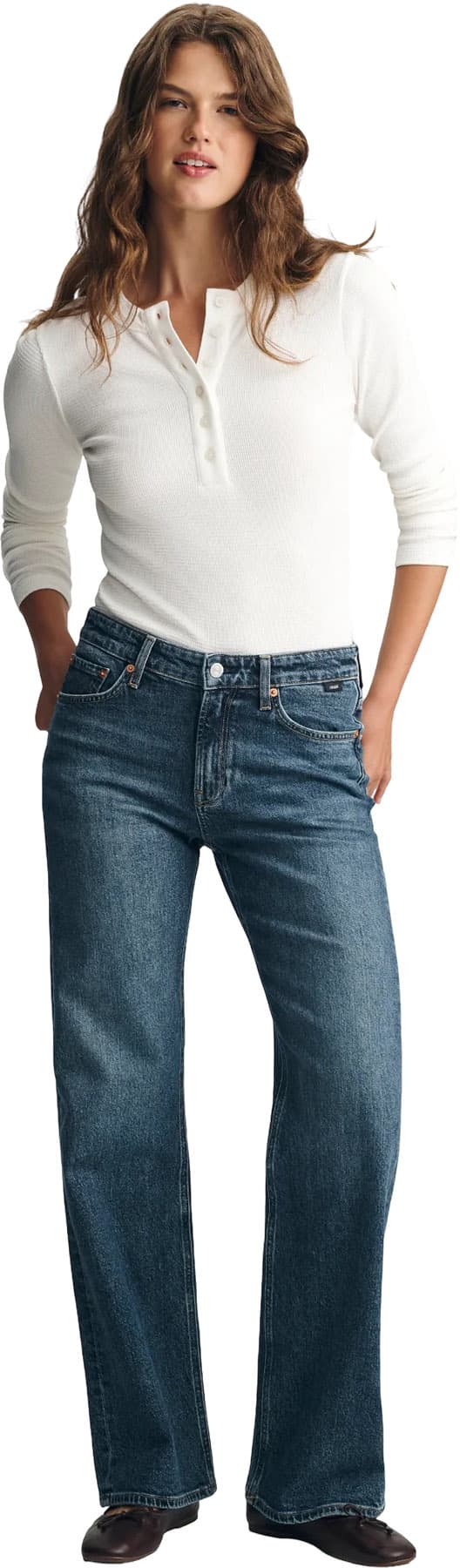 Image de produit pour Jean à jambe droite Taylor - Femme