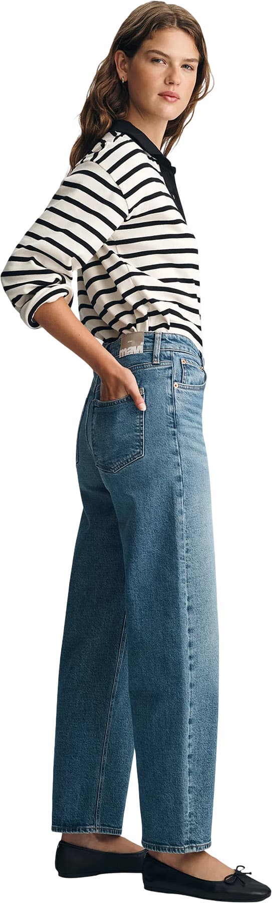 Product gallery image number 6 for product Nica Barrel Jeans - Women's