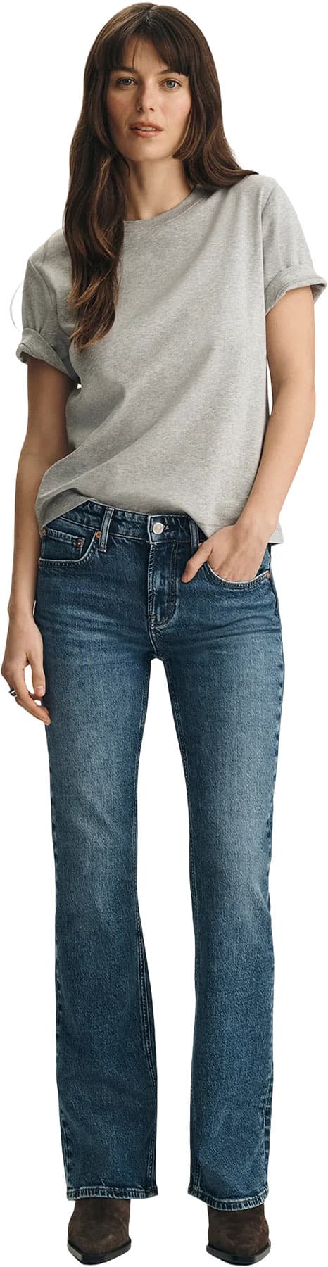 Product gallery image number 9 for product Jean bootcut Vicky - Femme