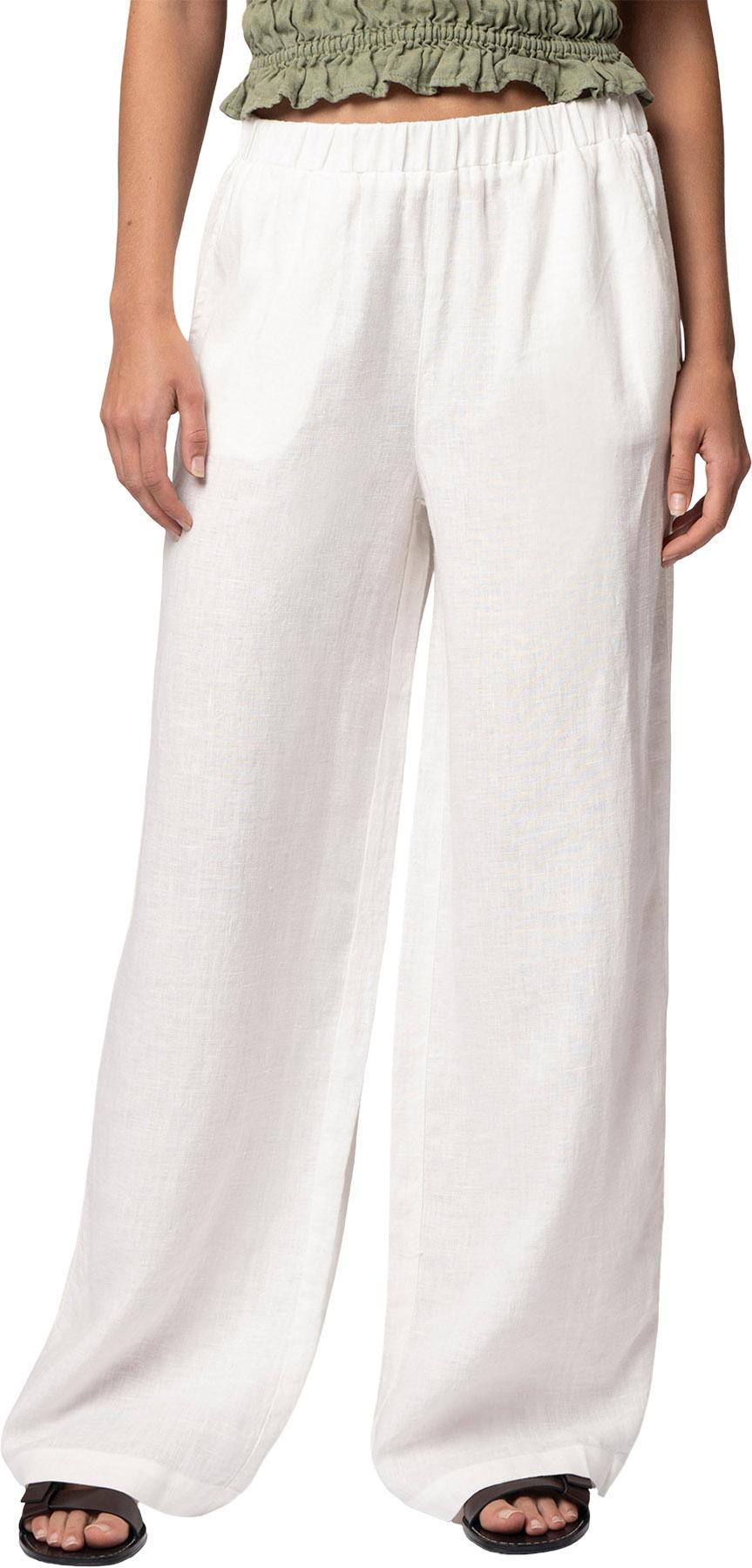 Product image for Pantalon à jambe large en lin - Femme