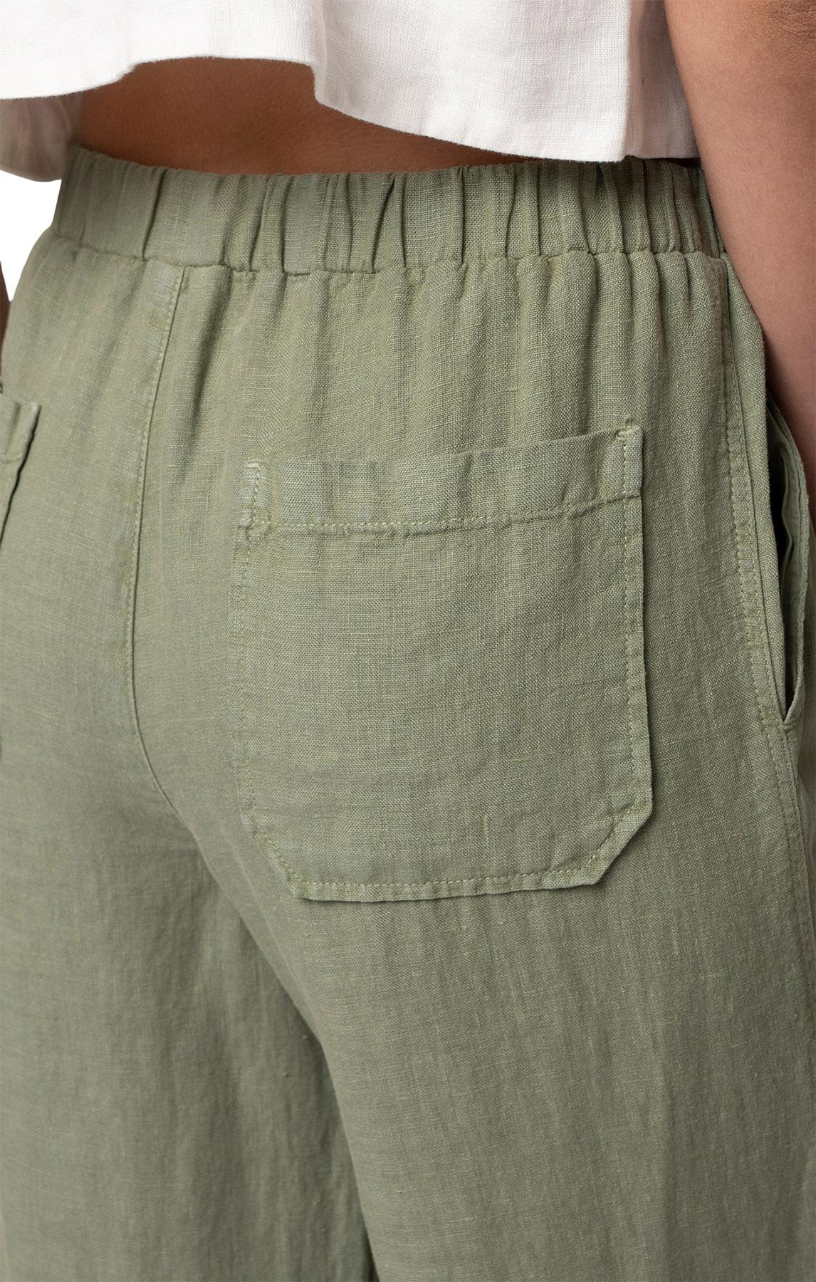 Numéro de l'image de la galerie de produits 3 pour le produit Pantalon à jambe large en lin - Femme