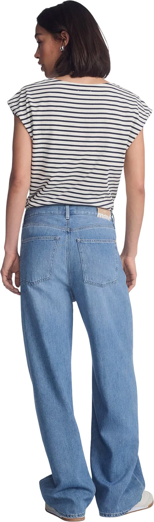 Product gallery image number 2 for product Jean à jambe large Nella - Femme