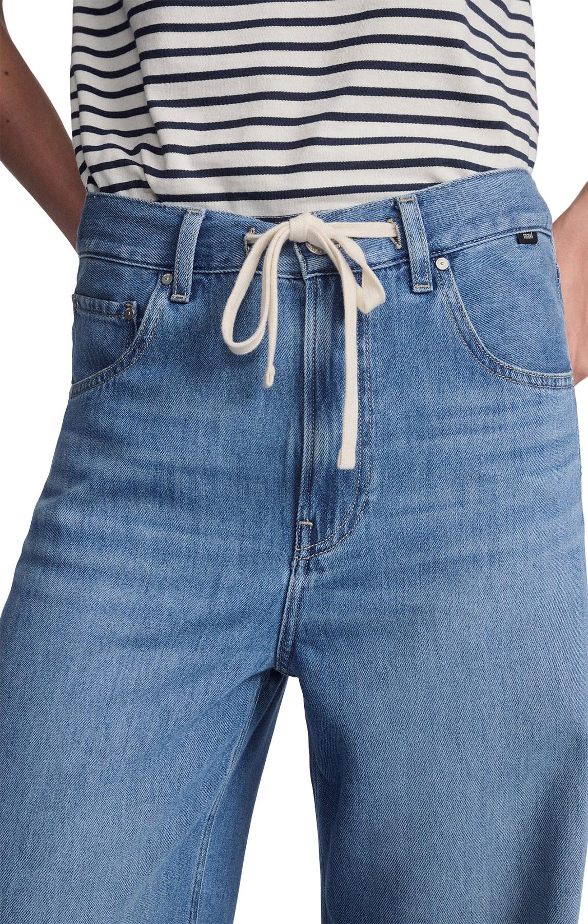 Product gallery image number 4 for product Jean à jambe large Nella - Femme