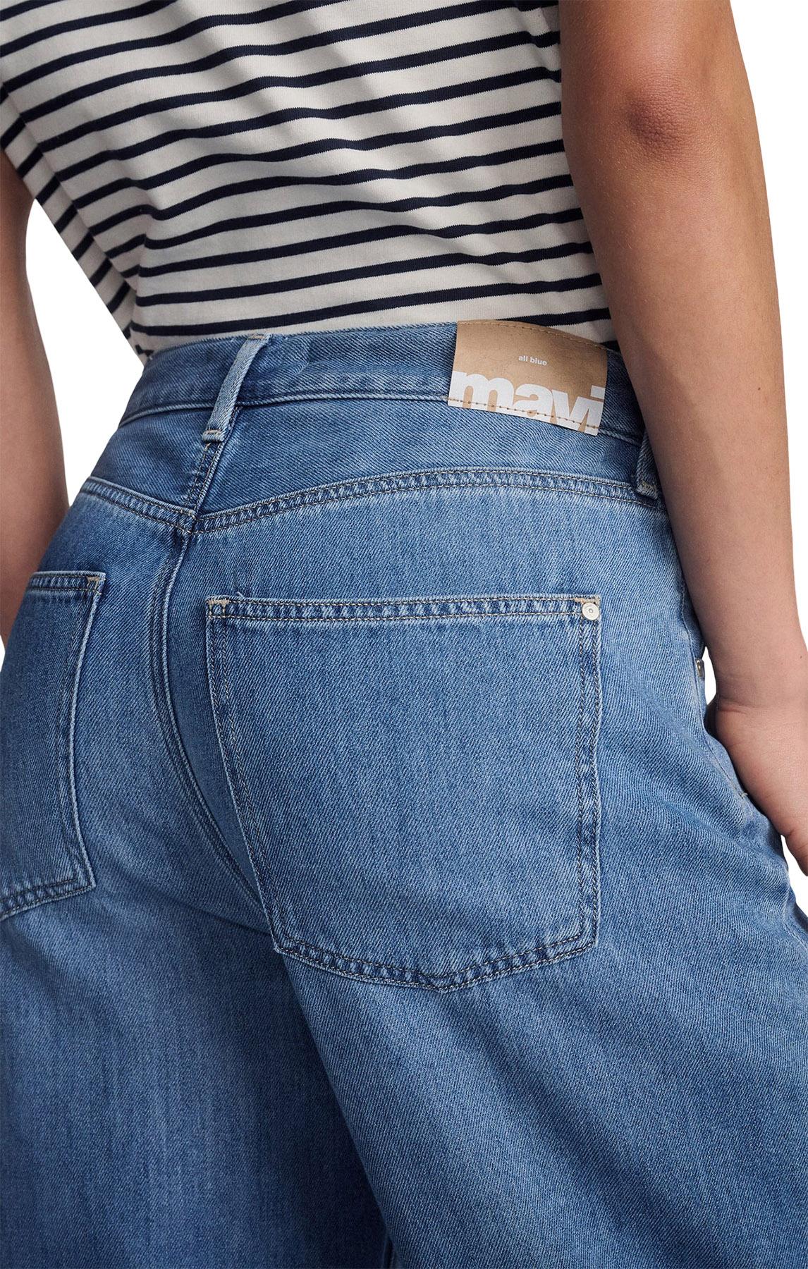 Product gallery image number 6 for product Jean à jambe large Nella - Femme