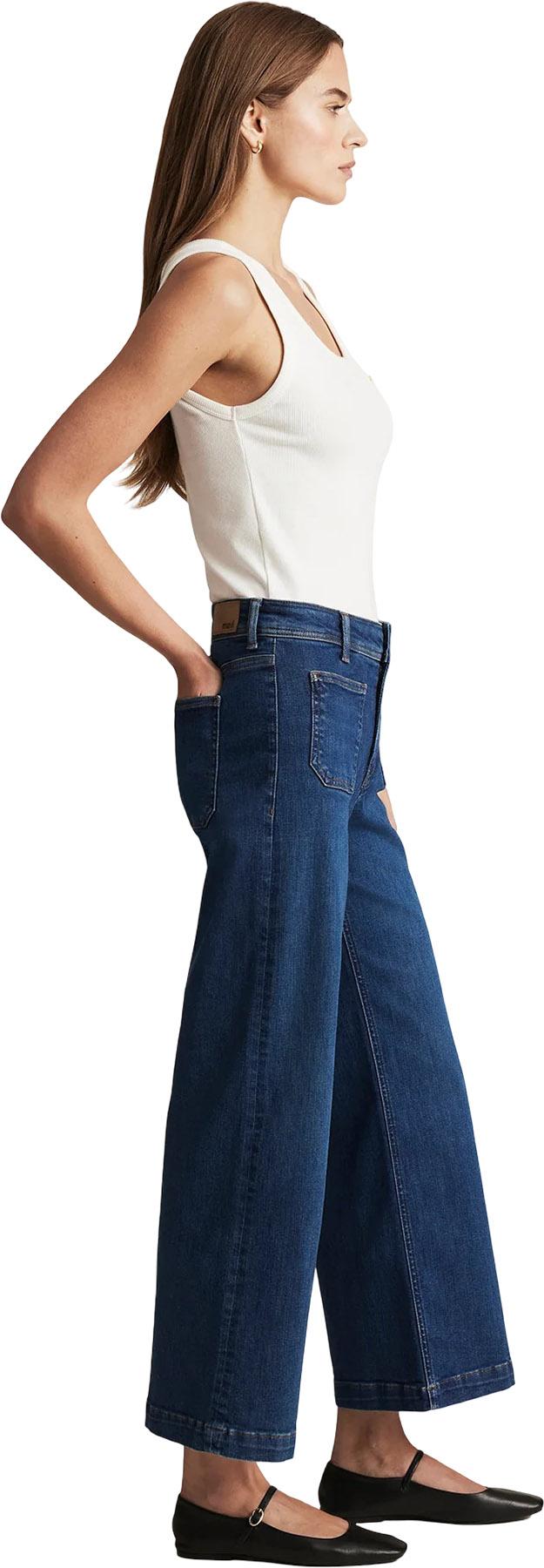 Product gallery image number 7 for product Paloma Marine Wide Leg Jeans - Women's