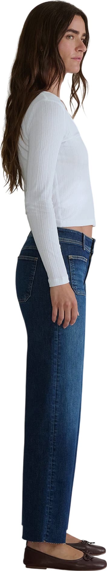 Product gallery image number 5 for product Paloma Marine Wide Leg Jeans - Women's