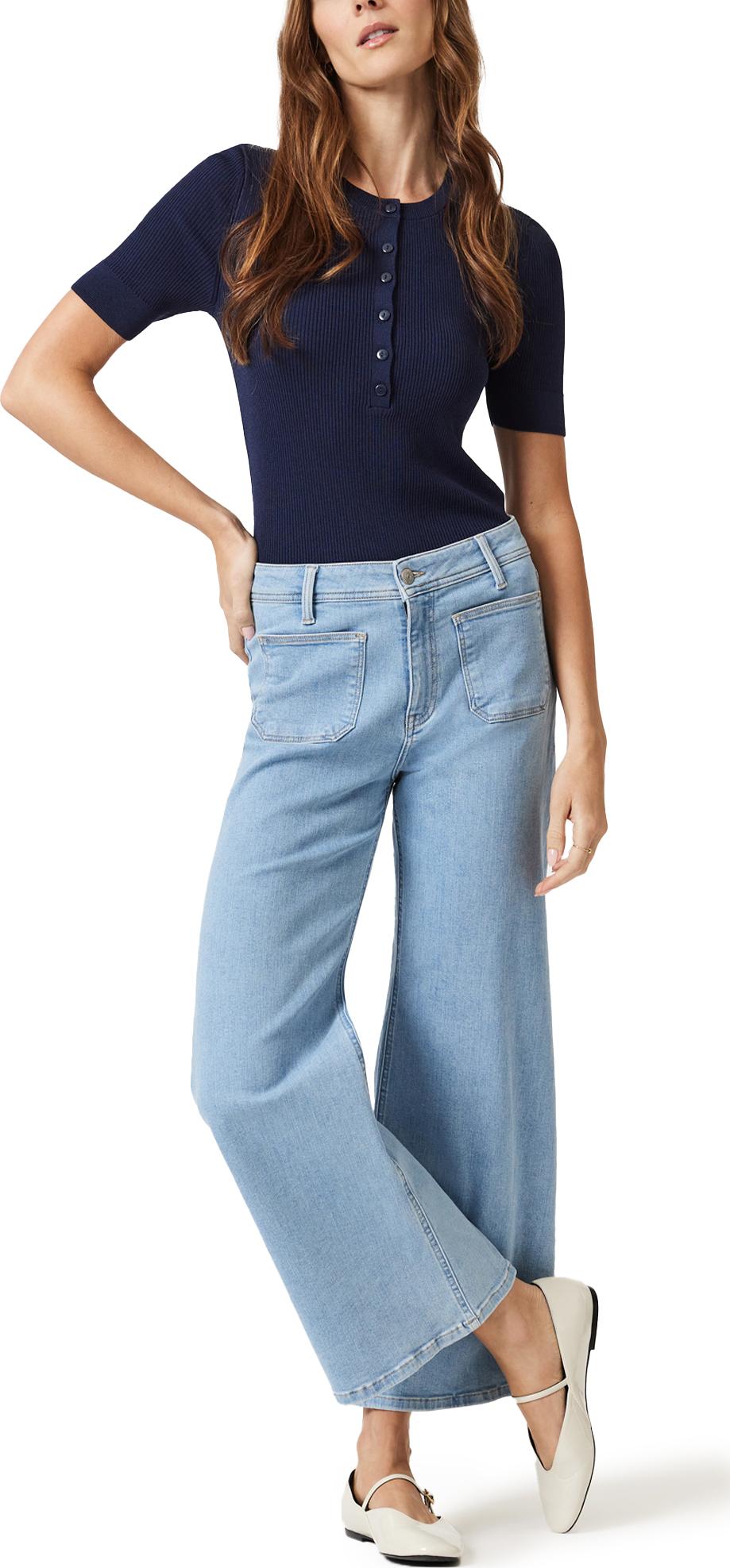 Product gallery image number 4 for product Paloma Marine Wide Leg Jeans - Women's
