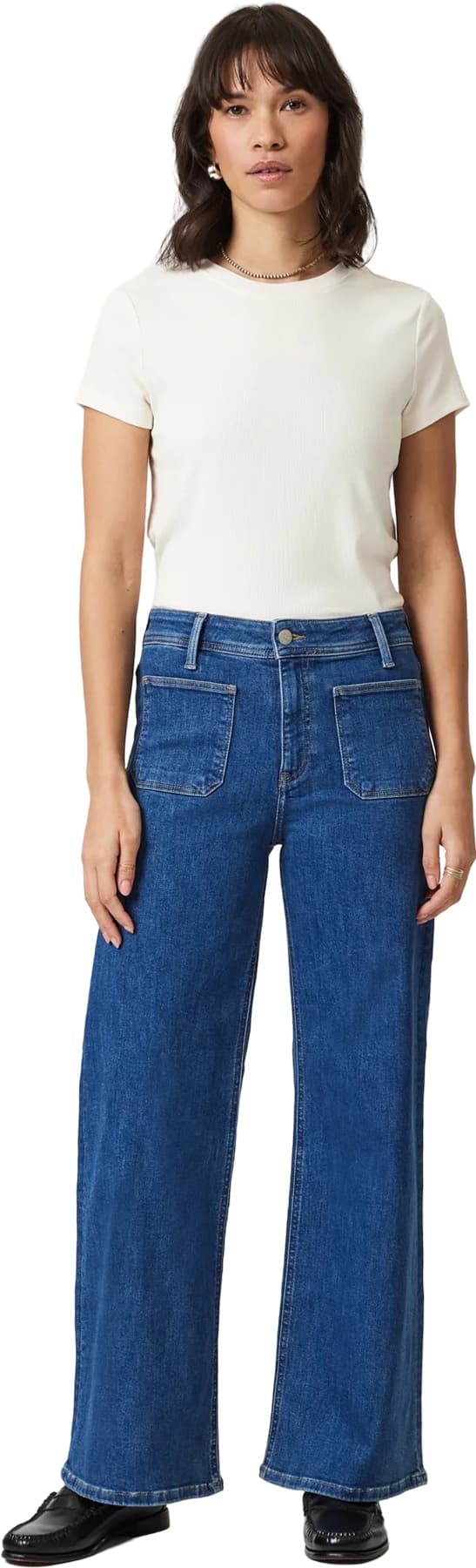 Product gallery image number 4 for product Paloma Marine Wide Leg Jeans - Women's