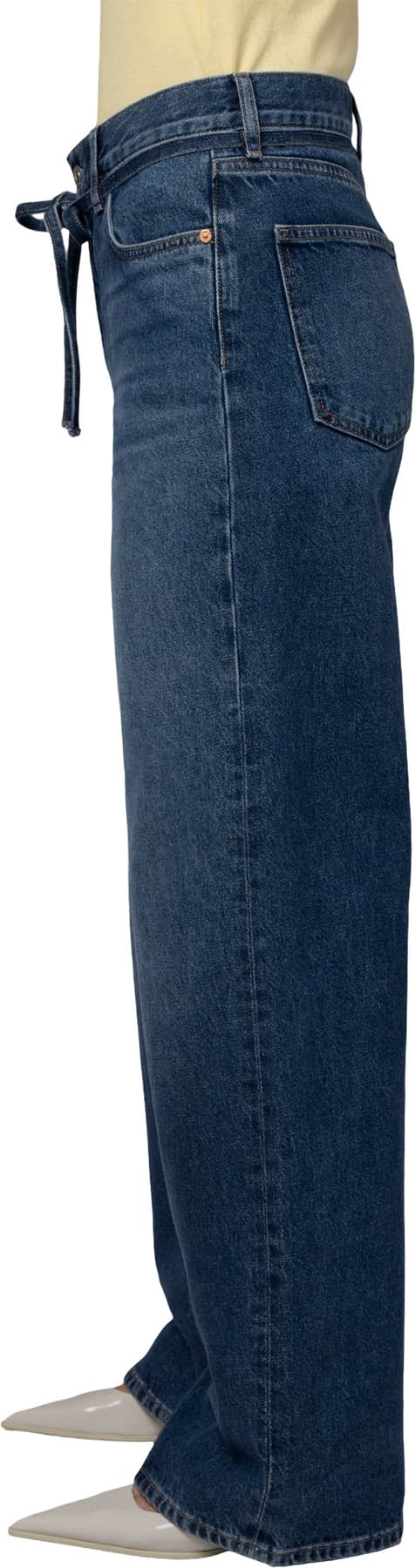 Product gallery image number 5 for product Jean à jambe droite coupe ample Wendy - Femme