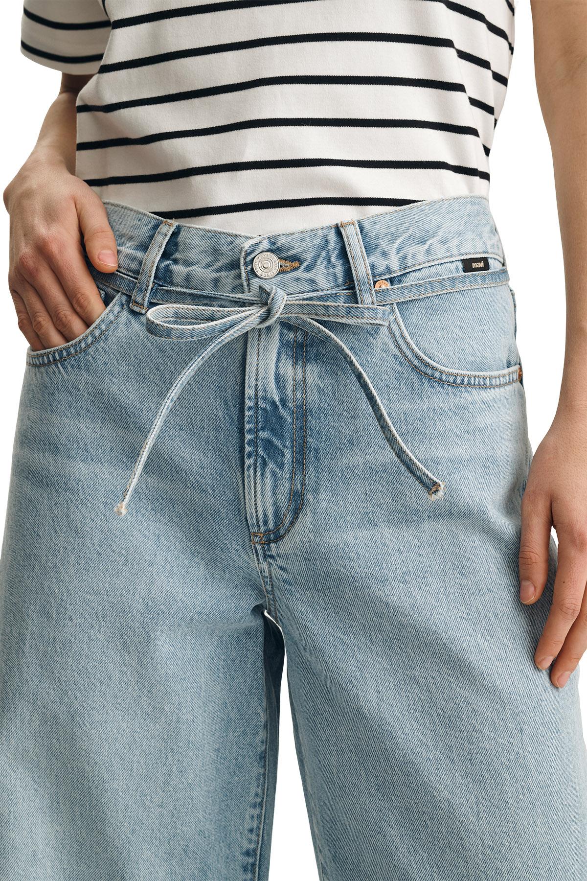 Product gallery image number 5 for product Jean à jambe droite coupe ample Wendy - Femme