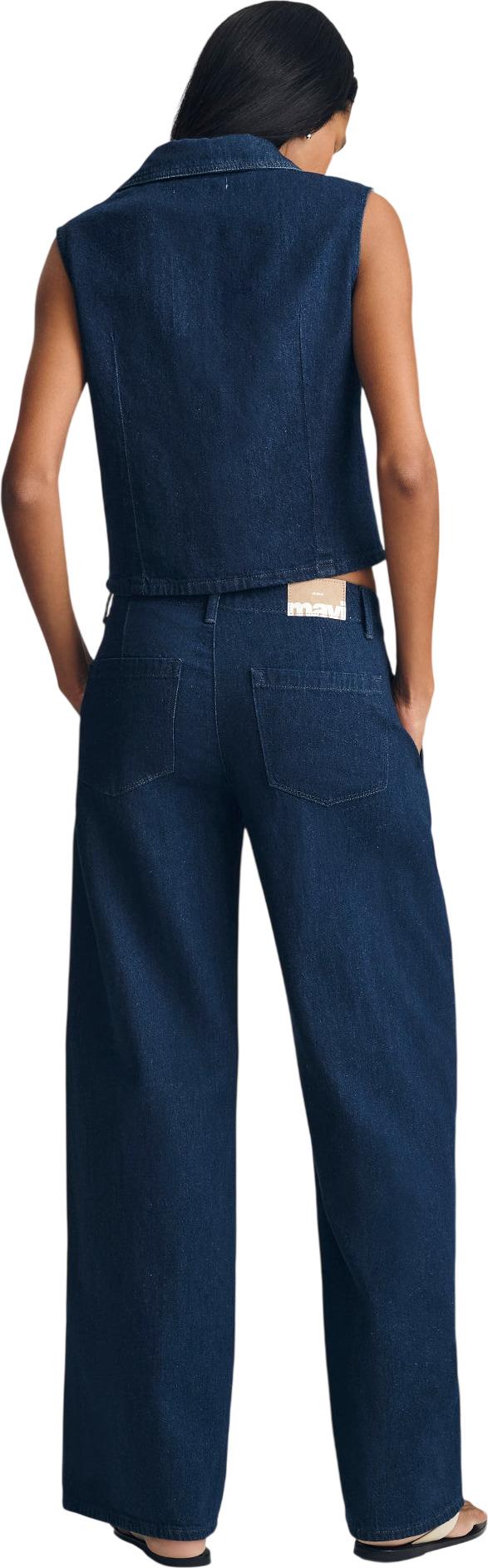 Product gallery image number 4 for product Jean chino à jambe large Siena - Femme