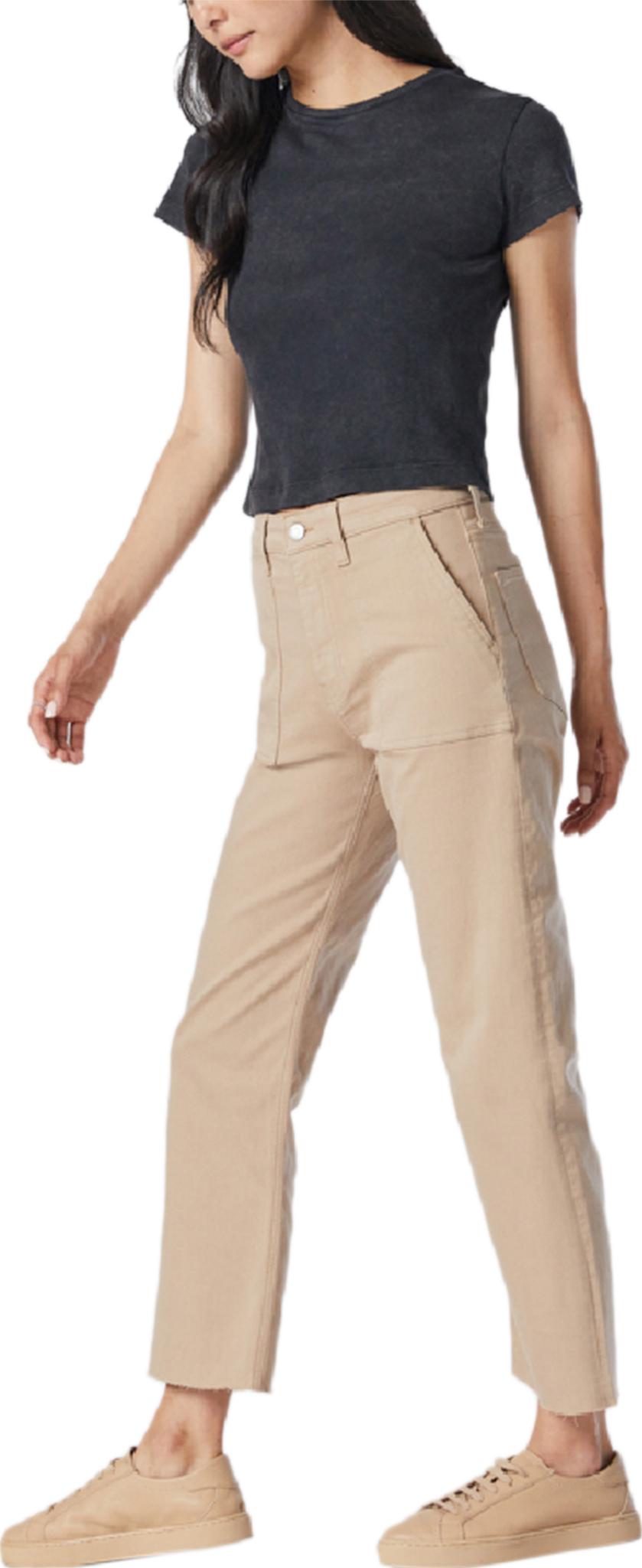 Numéro de l'image de la galerie de produits 2 pour le produit Pantalon écourté à jambe droite Shelia - Femme