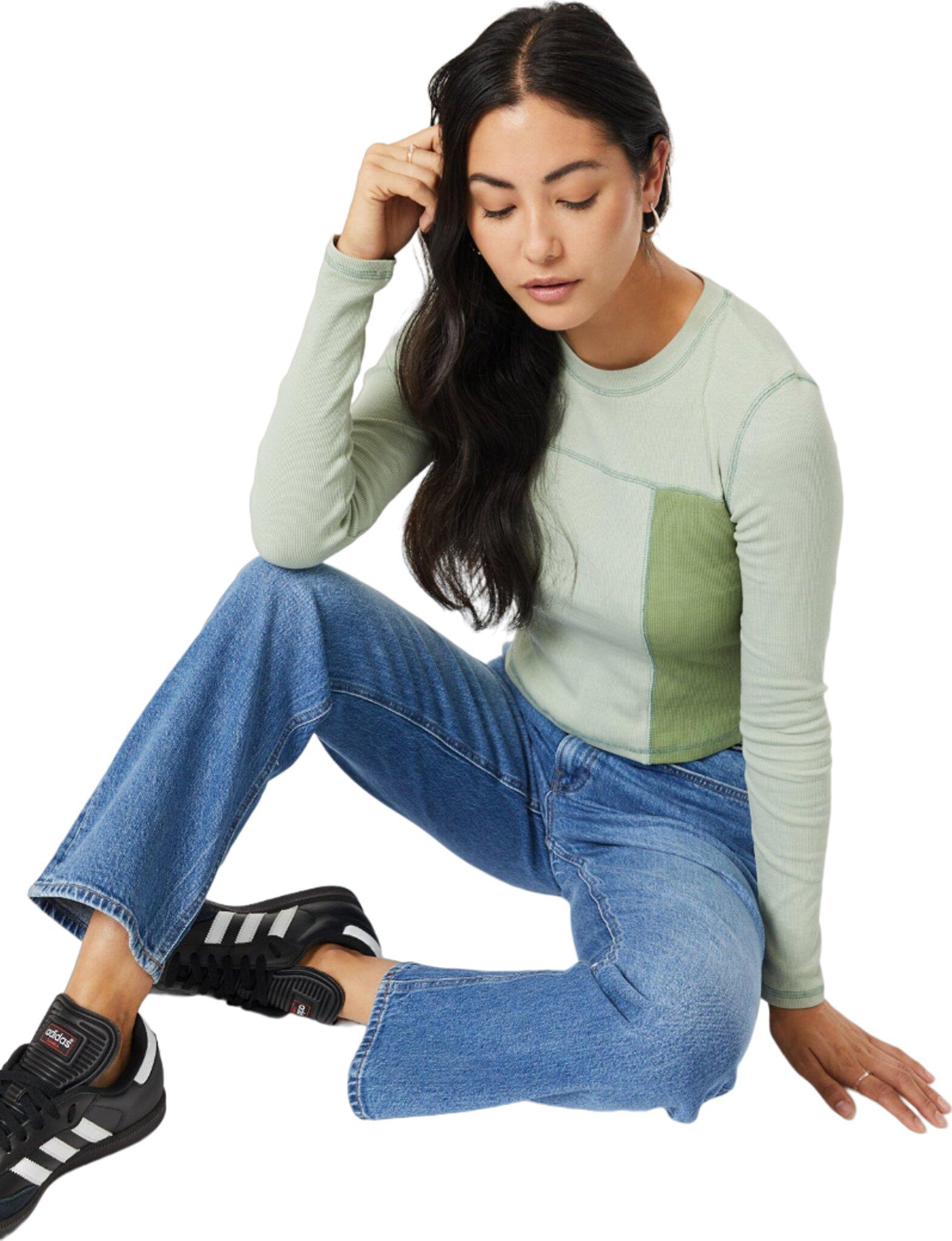 Product gallery image number 2 for product Pantalon New York Dark Recycled Blue - Femme