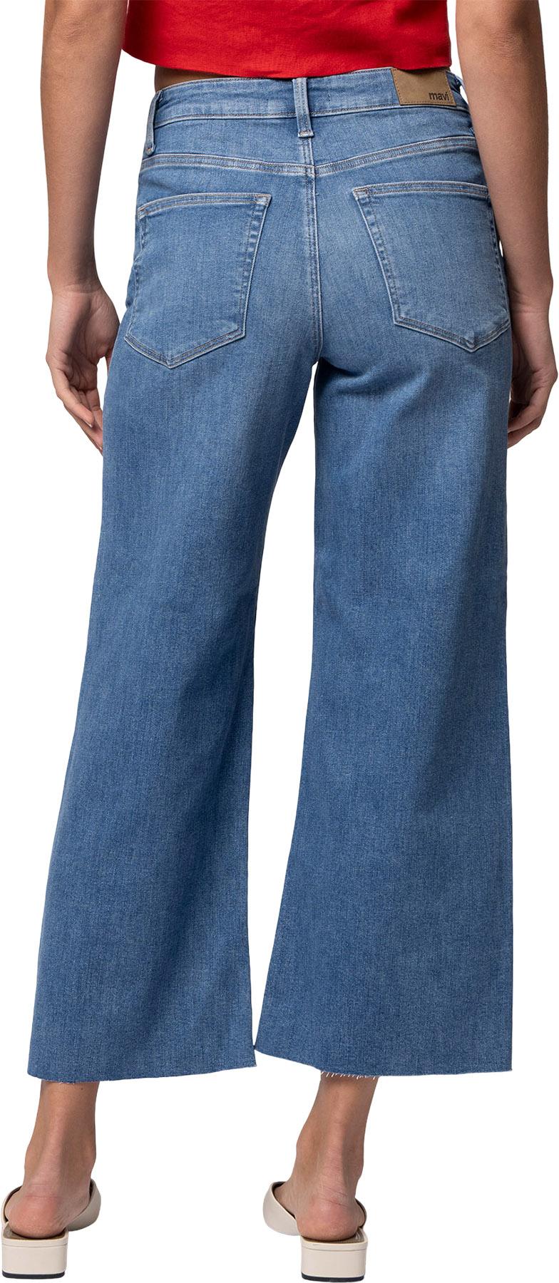 Product gallery image number 2 for product Jean à jambe large écourté Paloma - Femme 