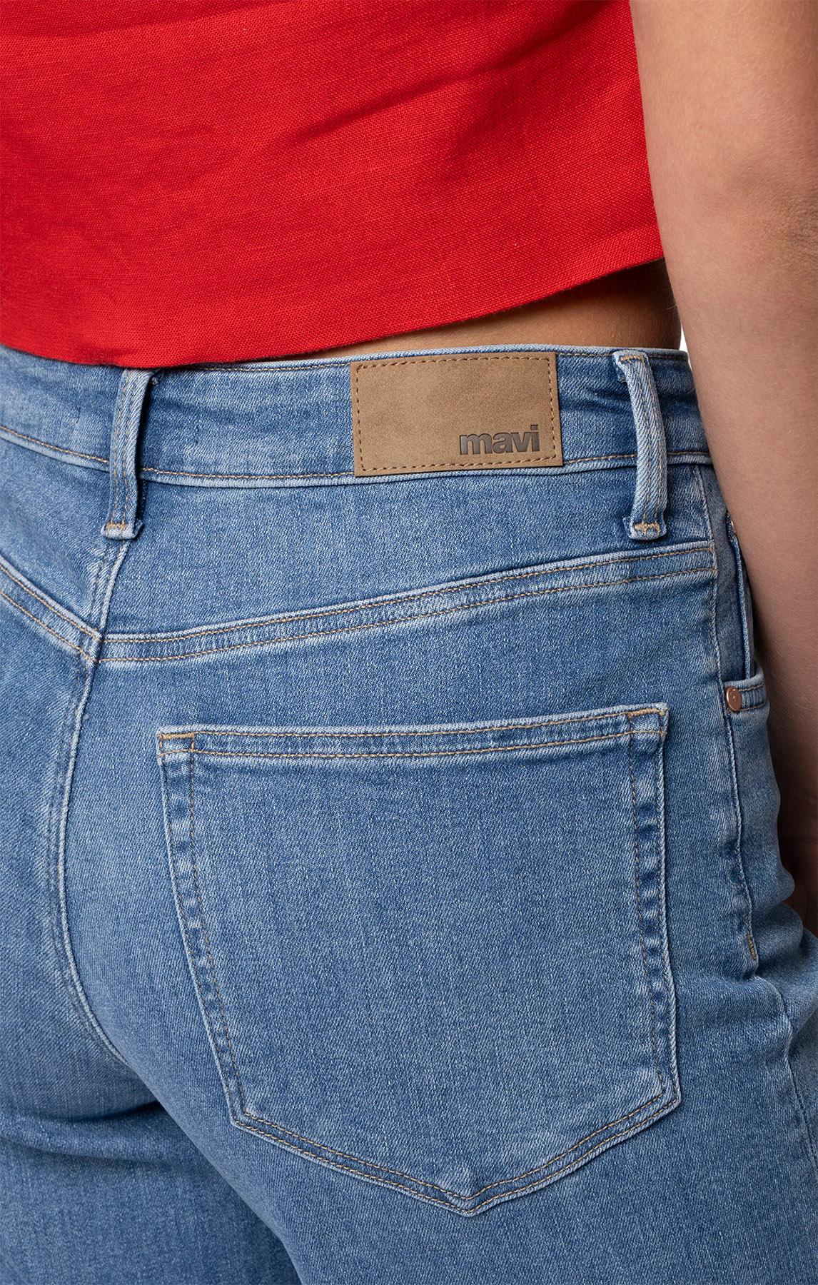 Product gallery image number 3 for product Jean à jambe large écourté Paloma - Femme 