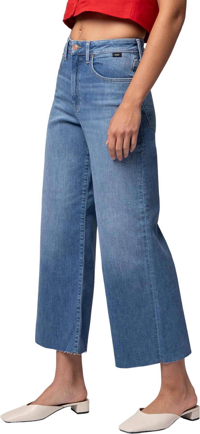 Product gallery image number 5 for product Jean à jambe large écourté Paloma - Femme 
