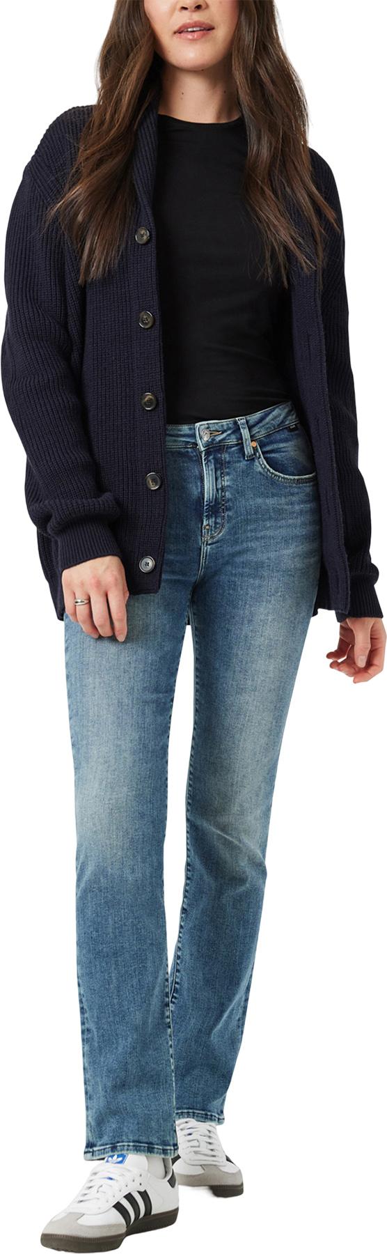 Numéro de l'image de la galerie de produits 4 pour le produit Jean à jambe droite et taille haute Kendra - Femme