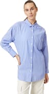 Colour: Blue White Striped