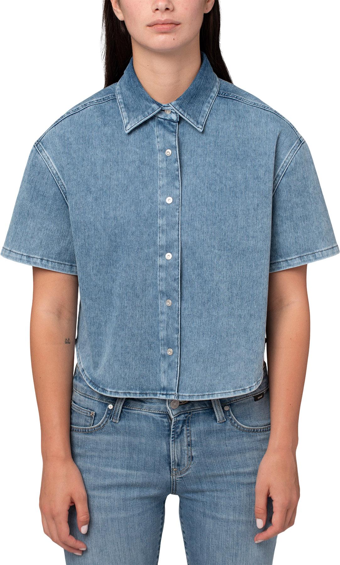 Product image for Chemise en denim à manches courtes Jessie - Femme