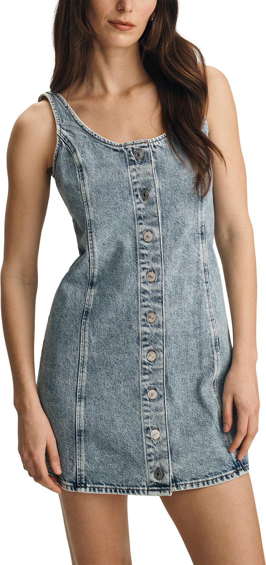 Product image for Mara Sleeveless Denim Mini Dress - Women's