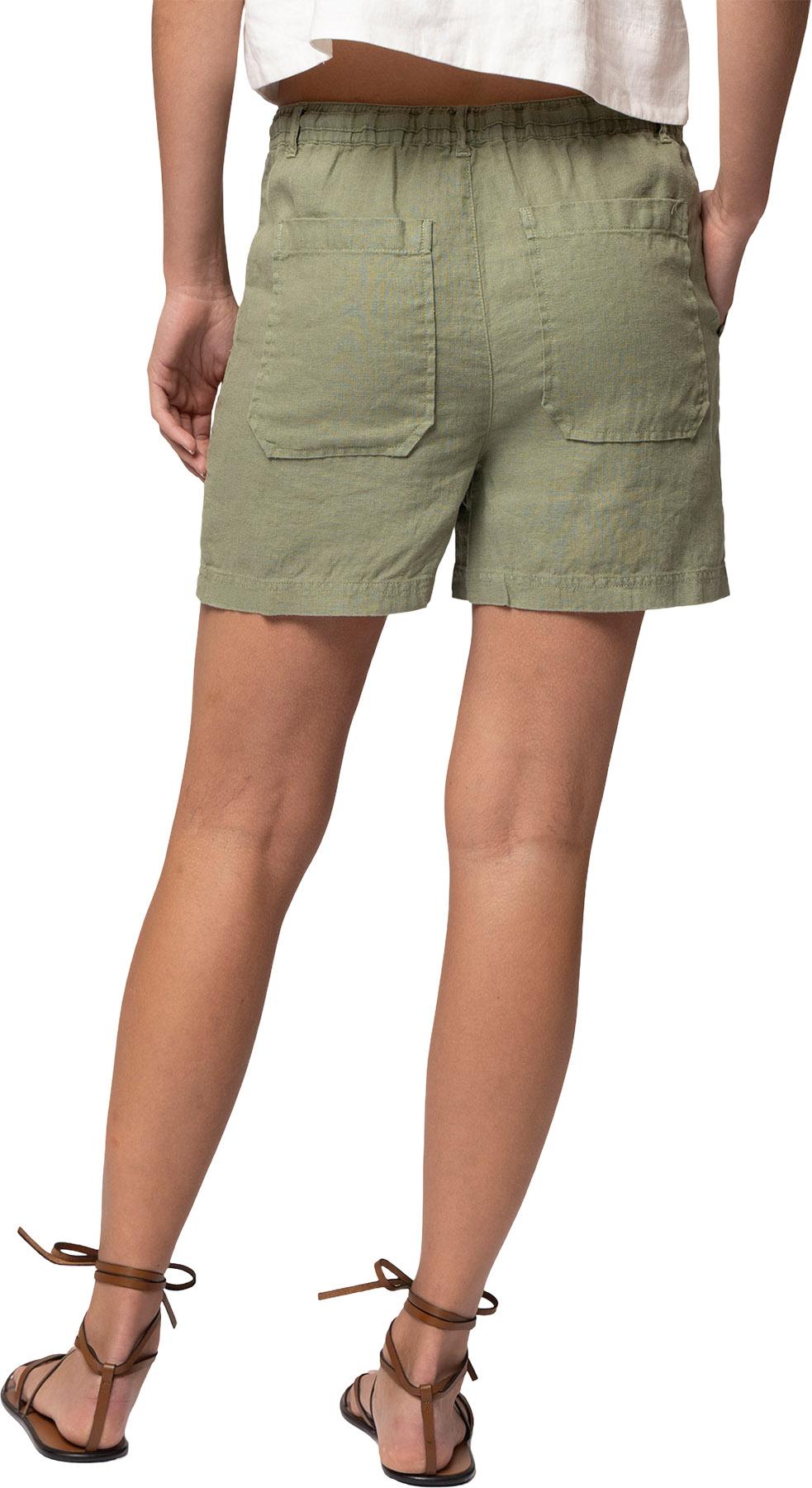 Numéro de l'image de la galerie de produits 2 pour le produit Short en lin à nouer à la taille - Femme