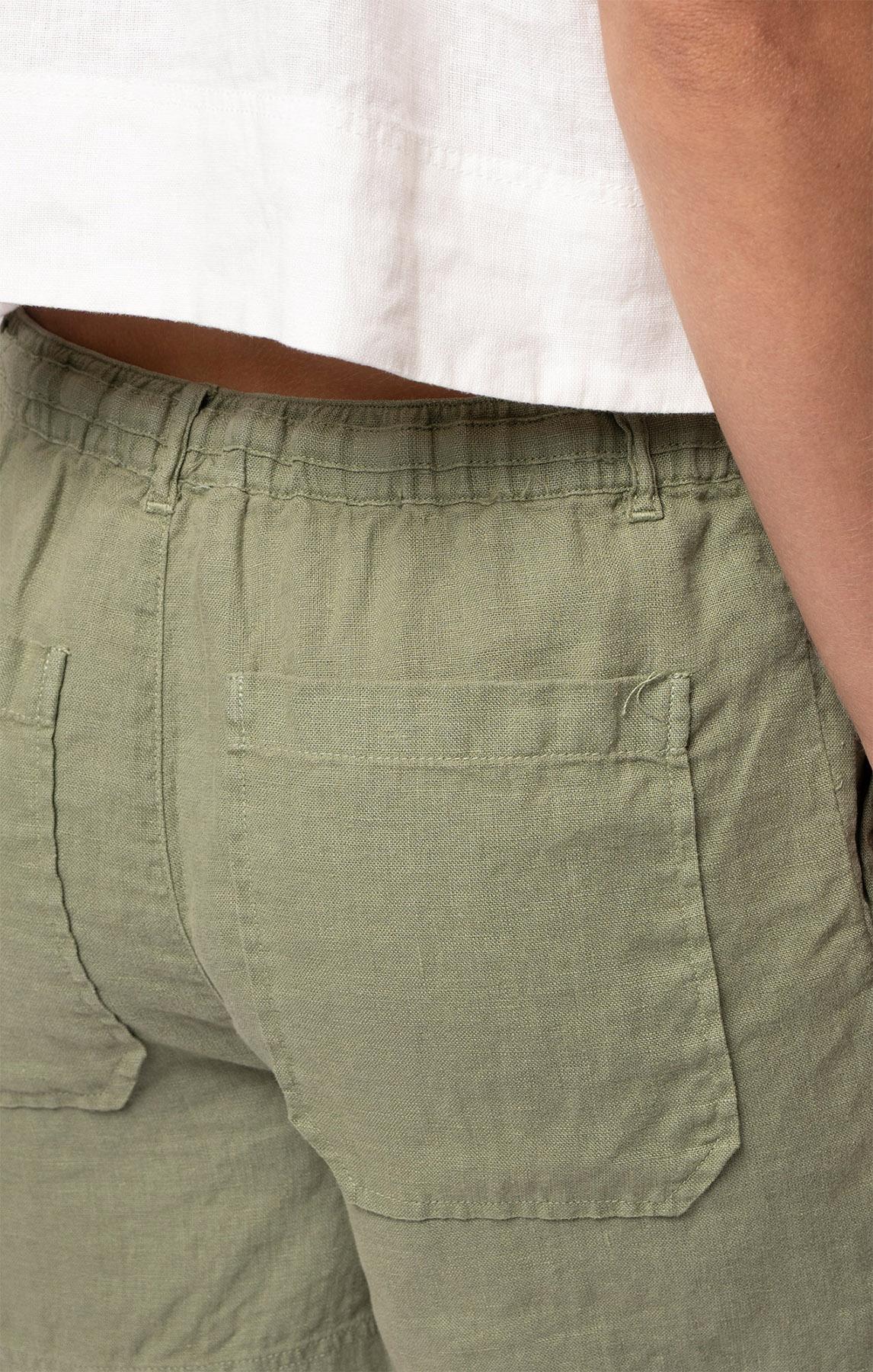 Numéro de l'image de la galerie de produits 3 pour le produit Short en lin à nouer à la taille - Femme