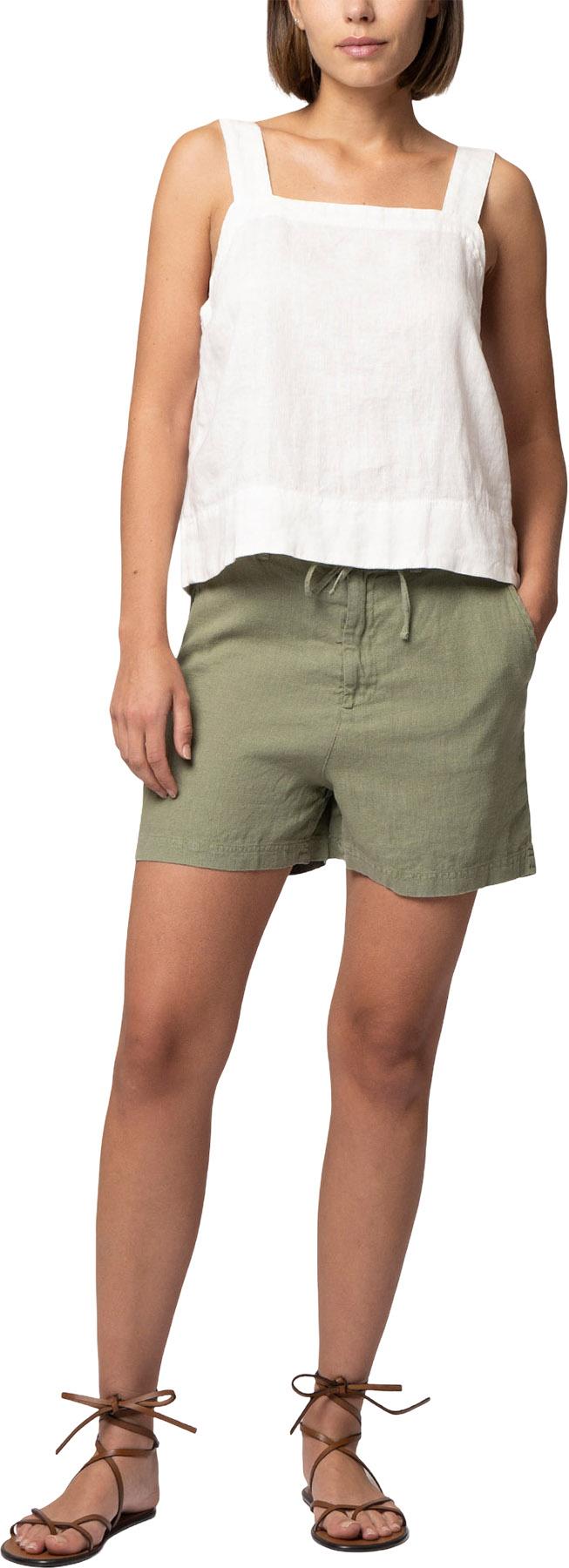 Numéro de l'image de la galerie de produits 4 pour le produit Short en lin à nouer à la taille - Femme