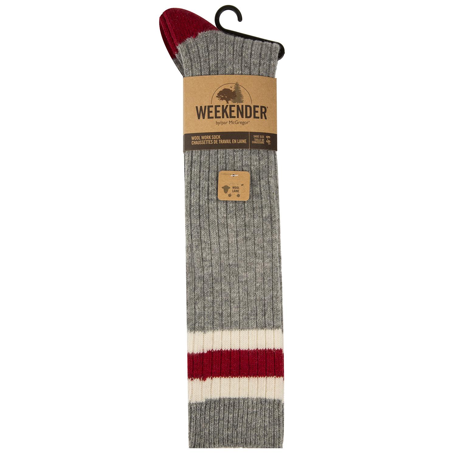 Product gallery image number 2 for product Weekender by McGregor Wool Work Socks - Women's