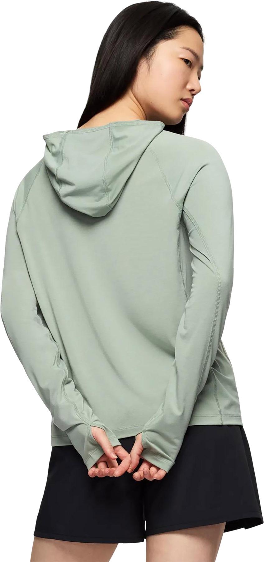 Product gallery image number 5 for product Sweat à capuche Eliza Tencel à manches longues - Femme