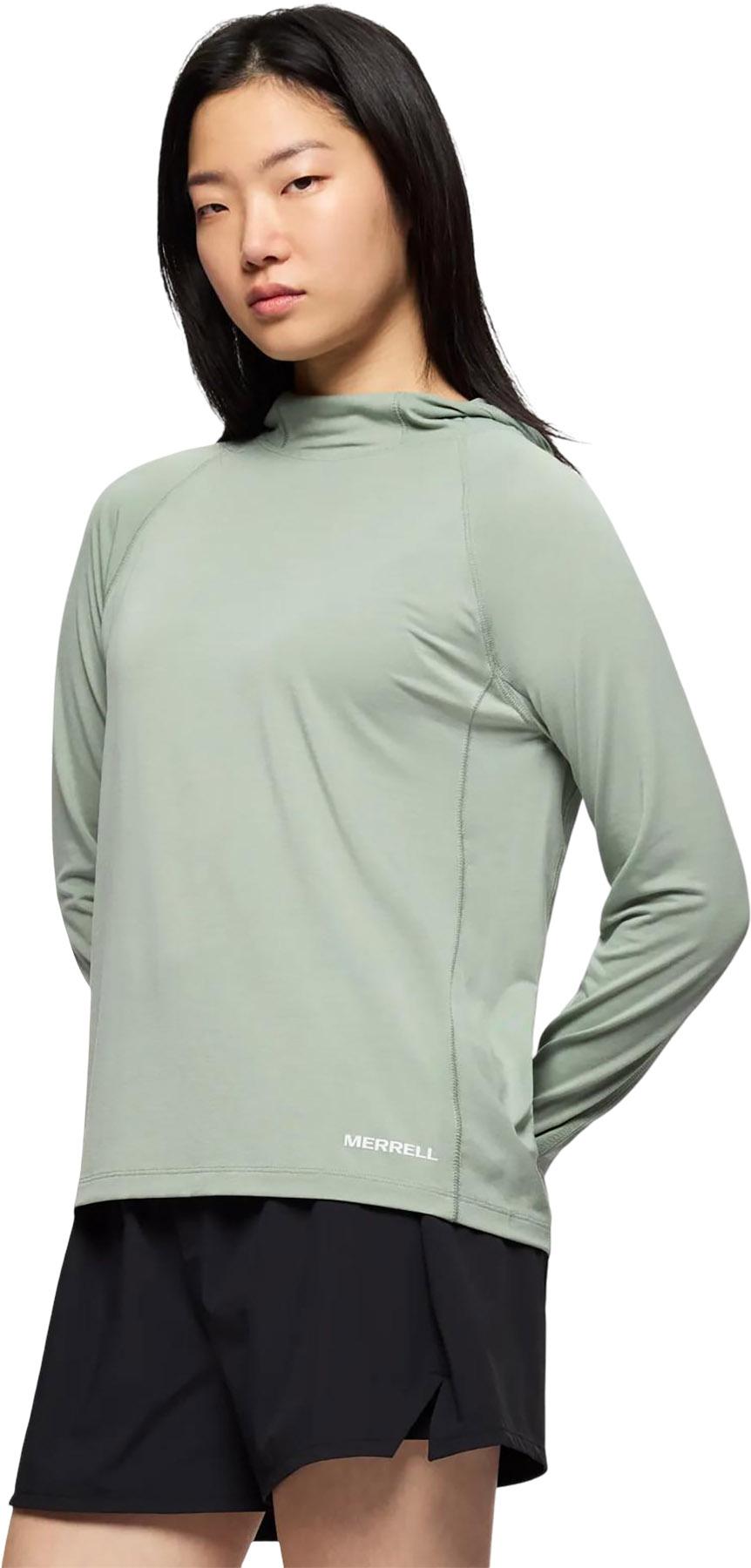 Product gallery image number 6 for product Sweat à capuche Eliza Tencel à manches longues - Femme