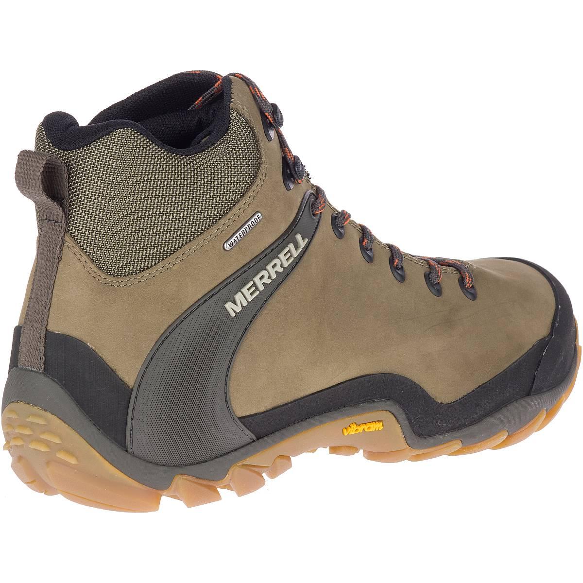 Product gallery image number 8 for product Chameleon 8 Leather Mid Waterproof Hiking Boots - Men's