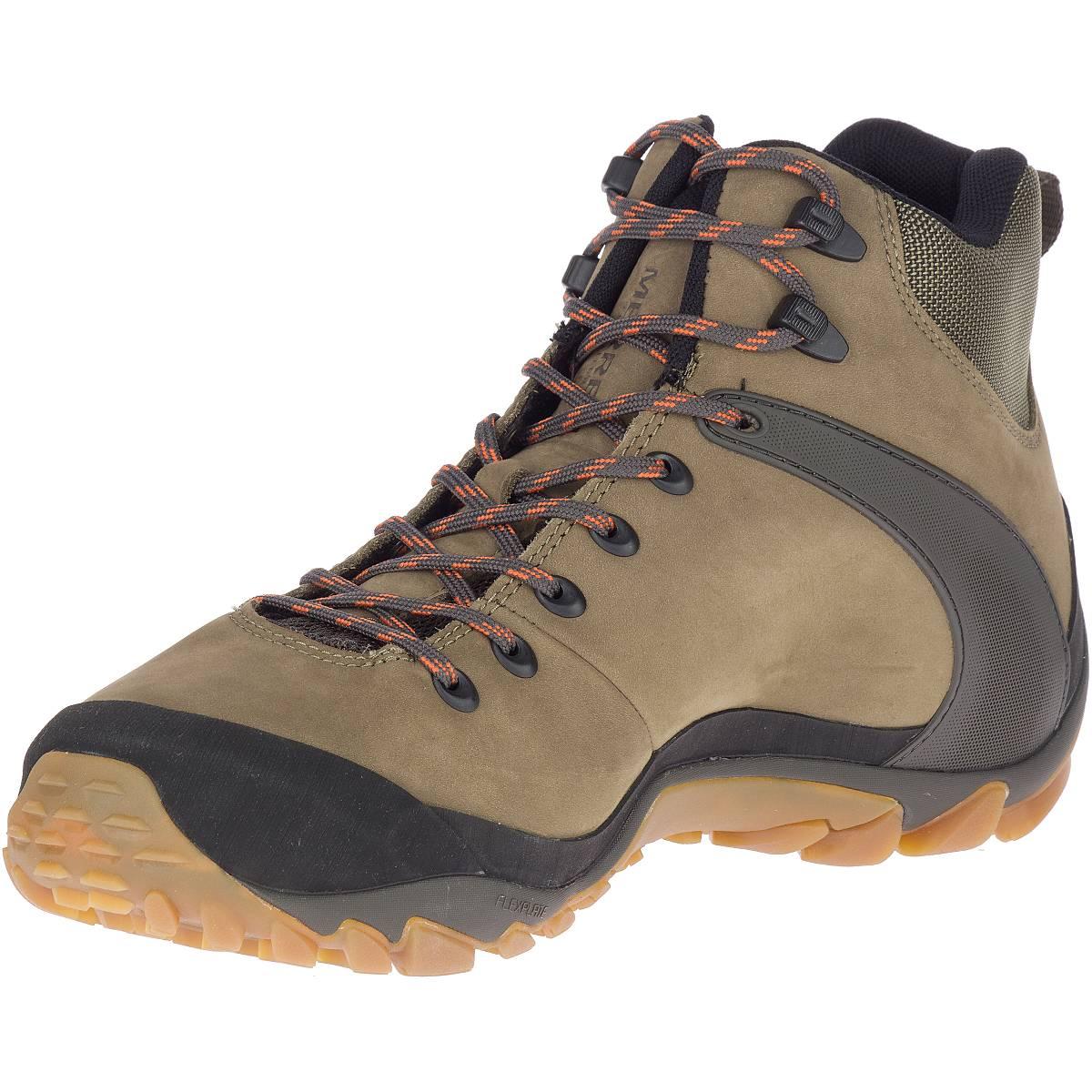 Product gallery image number 6 for product Chameleon 8 Leather Mid Waterproof Hiking Boots - Men's