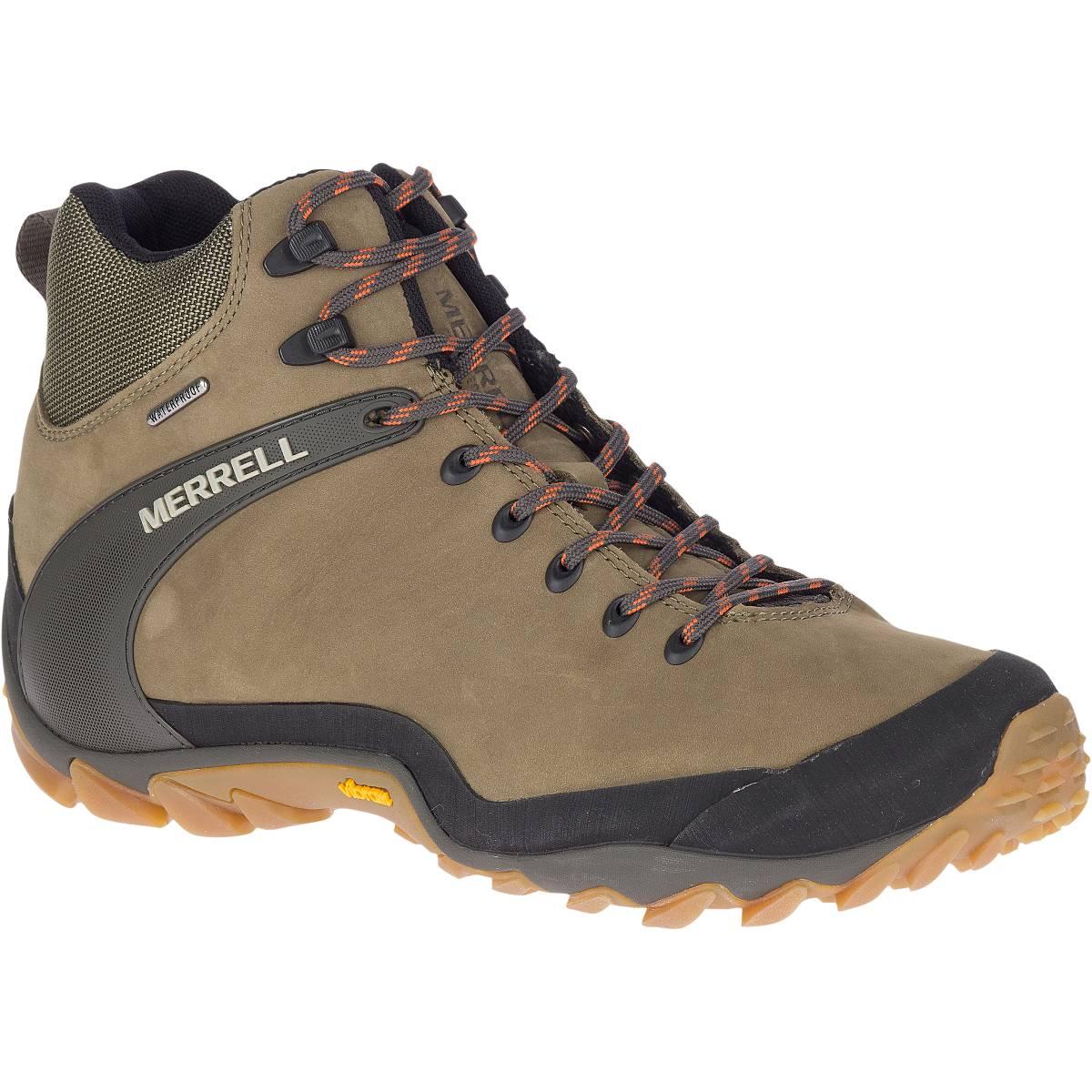 Product gallery image number 1 for product Chameleon 8 Leather Mid Waterproof Hiking Boots - Men's