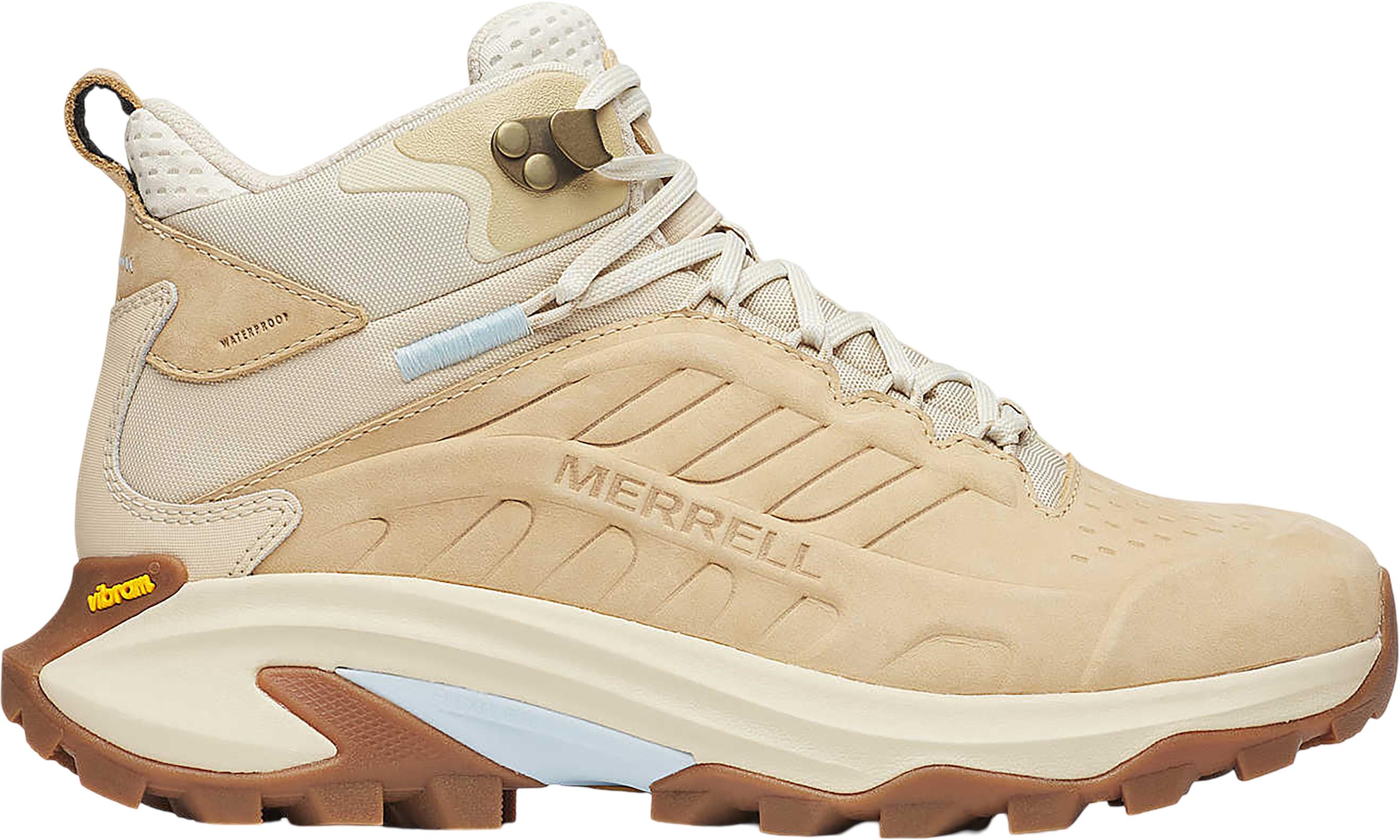 Image de produit pour Souliers de randonnée imperméables en cuir mi-hautes Moab Speed 2 - Femme
