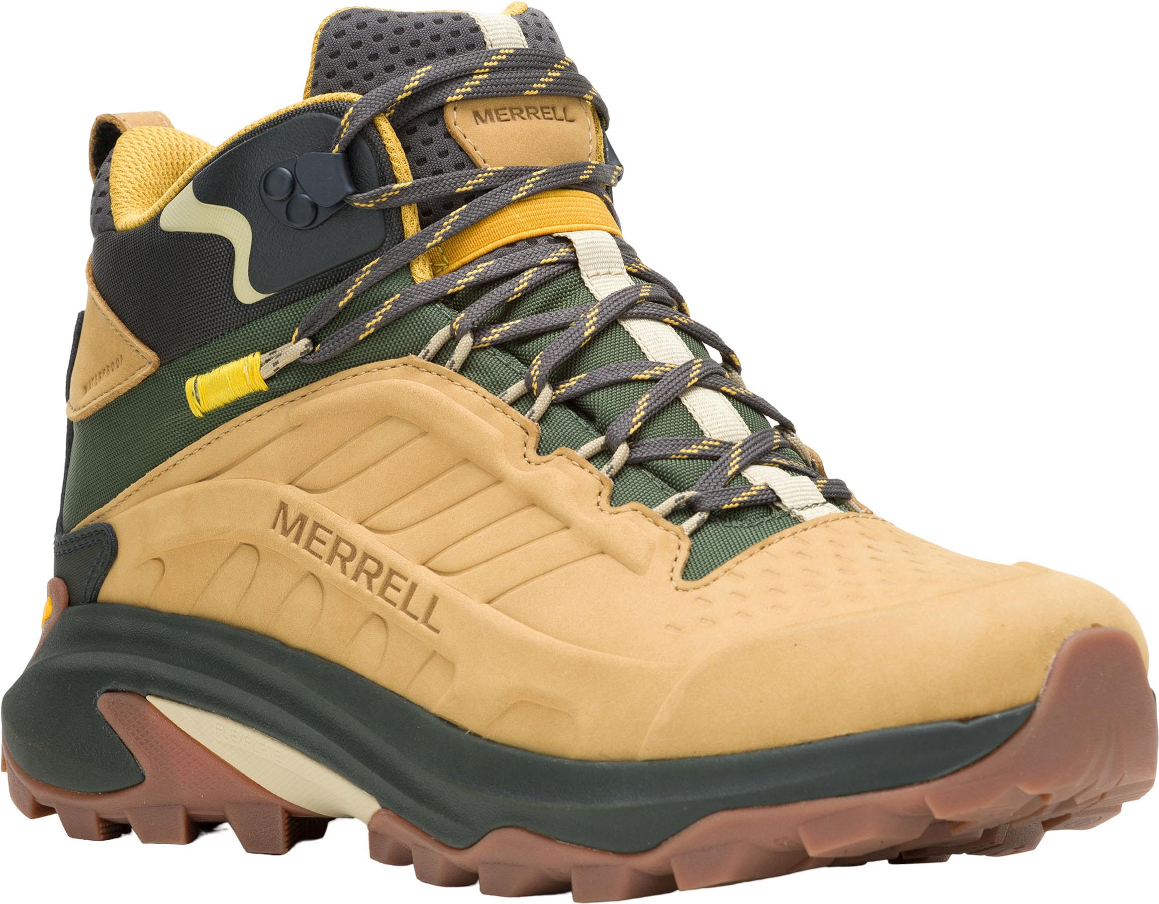 Product gallery image number 4 for product Moab Speed 2 Leather Mid Waterproof Hiking Boots - Men's