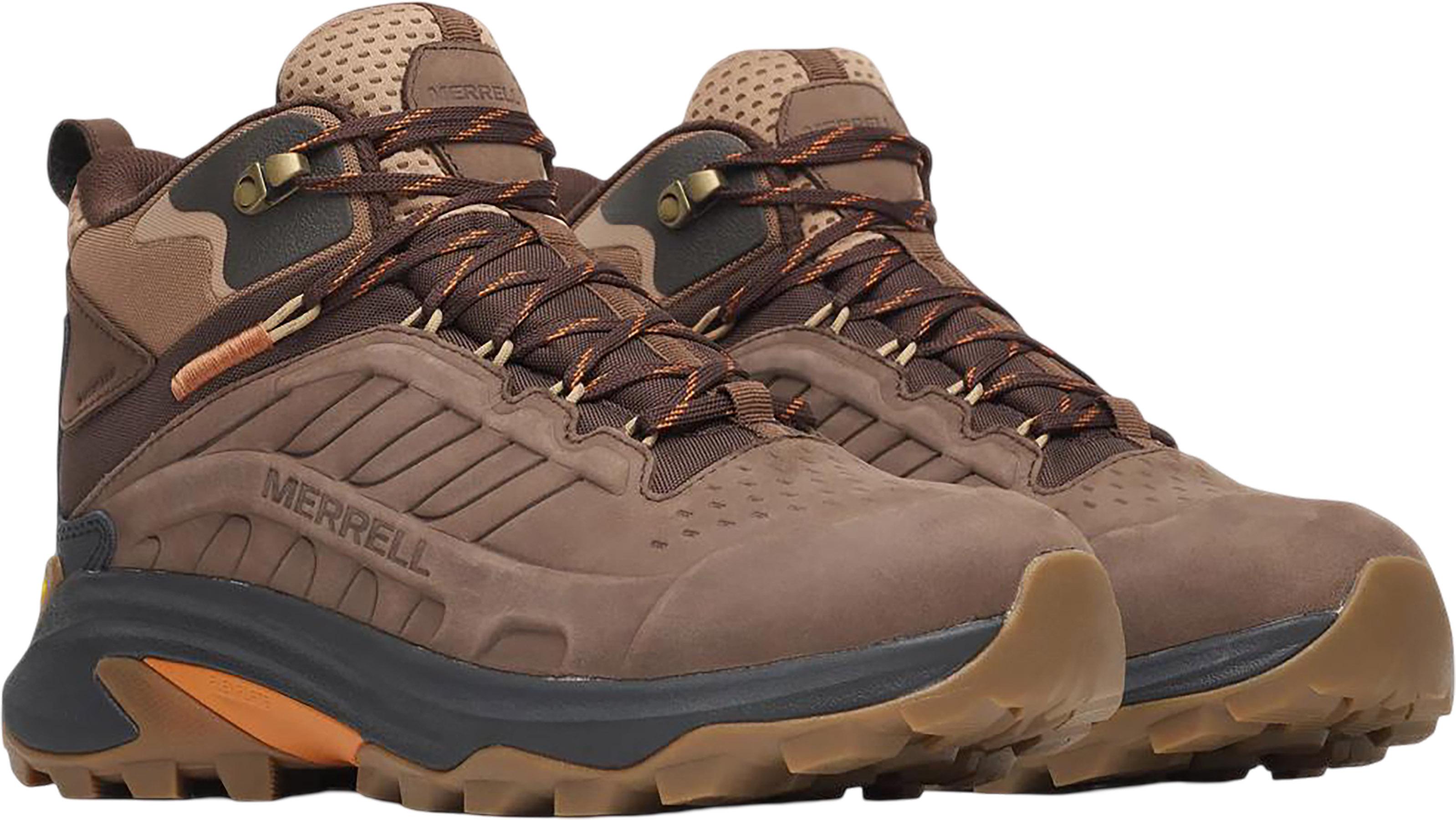 Numéro de l'image de la galerie de produits 4 pour le produit Bottes de randonnée mi-hautes imperméables en cuir Moab Speed 2 - Homme