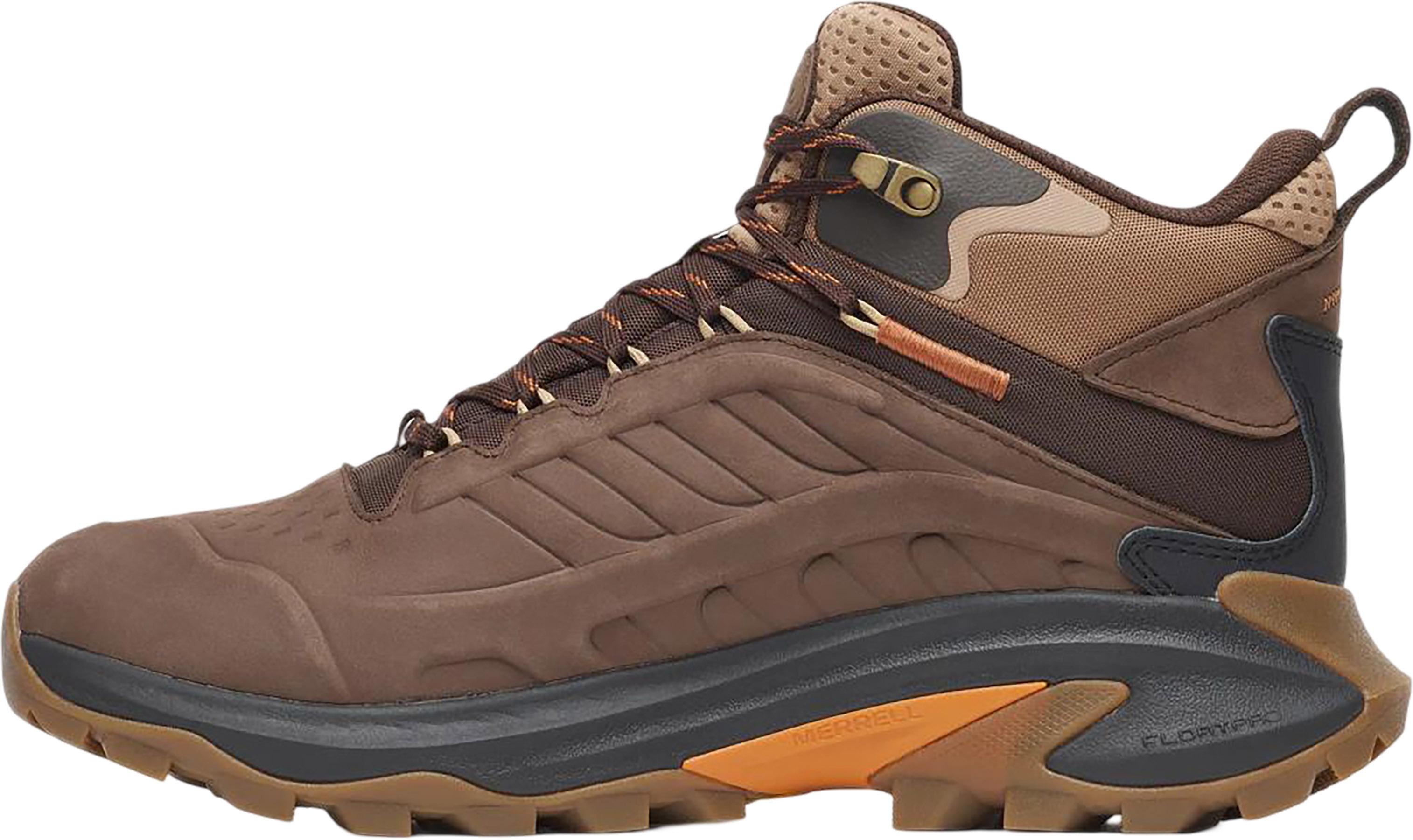 Numéro de l'image de la galerie de produits 5 pour le produit Bottes de randonnée mi-hautes imperméables en cuir Moab Speed 2 - Homme