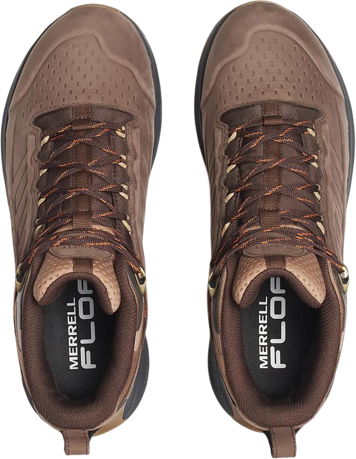 Numéro de l'image de la galerie de produits 6 pour le produit Bottes de randonnée mi-hautes imperméables en cuir Moab Speed 2 - Homme